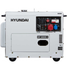 Дизельный генератор 5 кВт Hyundai (Хендай) DHY 6000SE-3